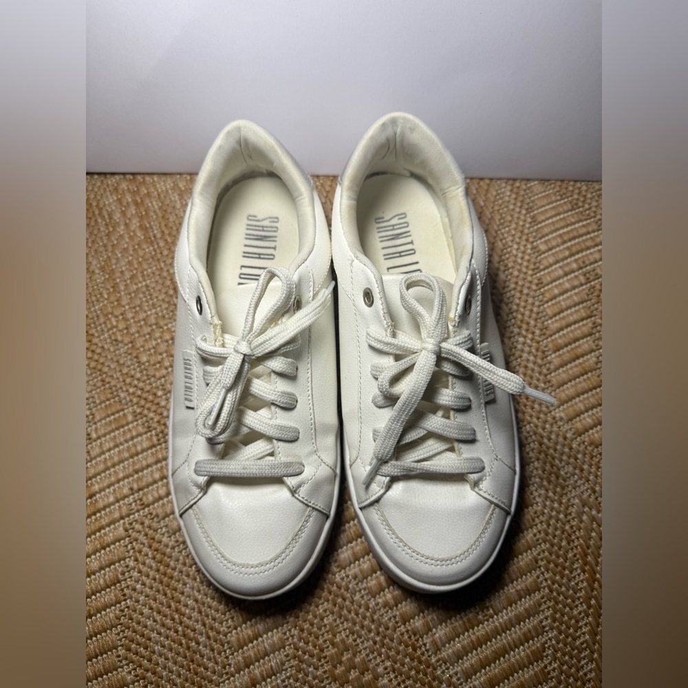 Santa Lolla Floater Lux White Sneakers,Tennis Shoes,Women's Size US 7 - Picture 2 of 11